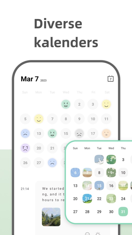 Your Diary photo journal screenshot