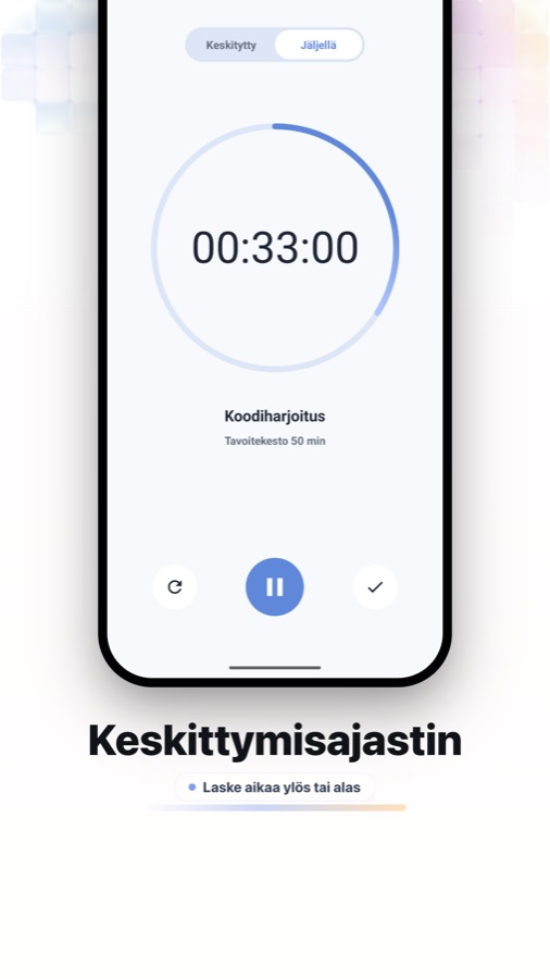 Fun Habit heatmap and focus timer screenshot