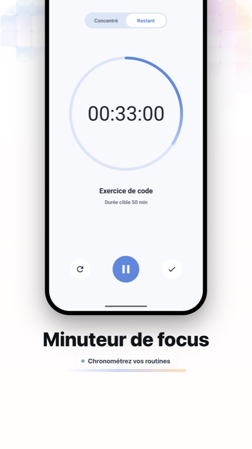 Fun Habit heatmap and focus timer screenshot