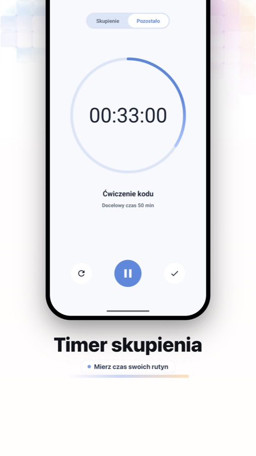 Fun Habit heatmap and focus timer screenshot